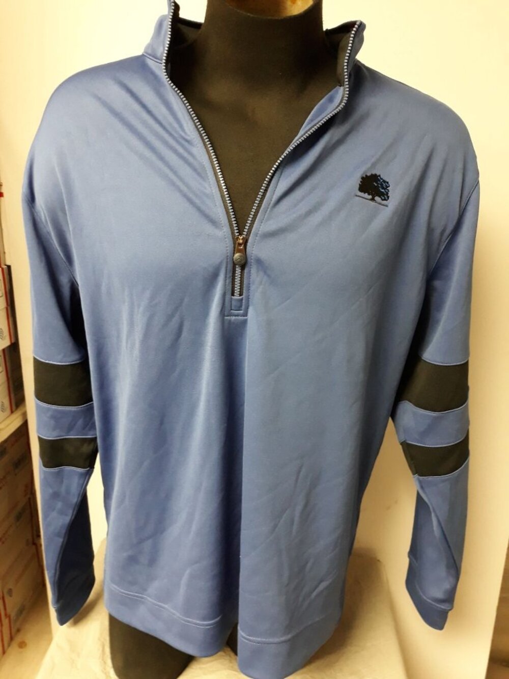 Ahead Extreme Men's Golf Shirt Blue Size L NEW WITH TAGS!